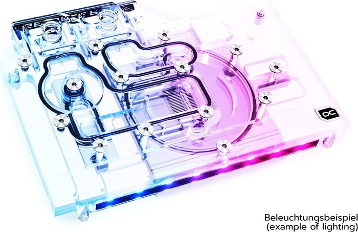 Alphacool Eisblock Aurora Acryl GPX-N RTX 3070 Founders Edition mit Backplate