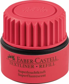 Faber-Castell Textliner 1549 refill ST21 25ml, rot