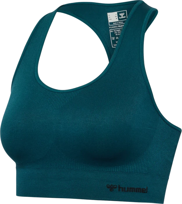 hummel Seamless Sports Top Funktionsshirt ärmellos dark sea (Damen)