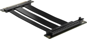 Corsair Premium Riser-Kabel, gewinkelt, PCIe 5.0, 175mm, schwarz