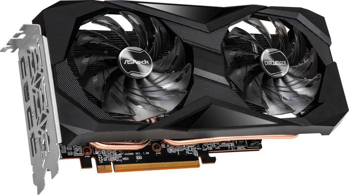 ASRock Radeon RX 6650 XT Challenger D 8GB OC, RX6650XT CLD 8GO, 8GB GDDR6, HDMI, 3x DP