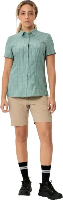 Vaude Tacun II Hemd kurzarm dusty fern (Damen)