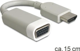 DeLOCK HDMI [Stecker] auf VGA [Buchse] Adapterkabel (65469)