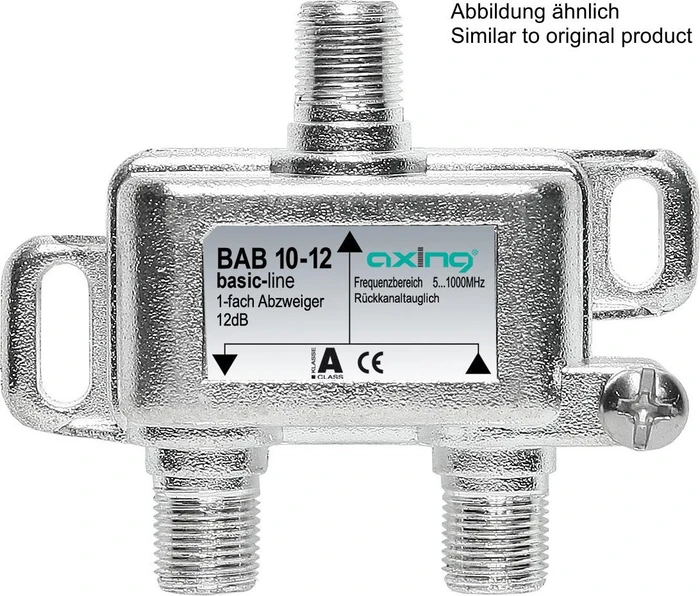 Axing BAB 10-08 1-fach BK-Abzweiger