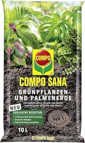 Compo Sana Grünpflanzen- und Palmenerde, 10l