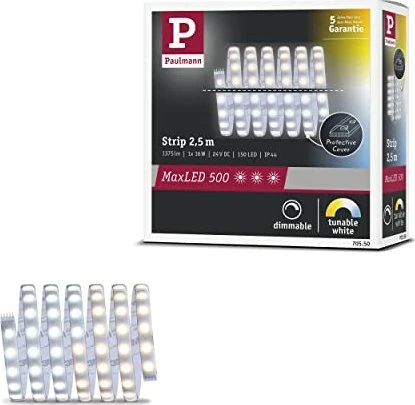 Paulmann MaxLED Tunable White Strip LED-Streifen beschichtet 2.5m