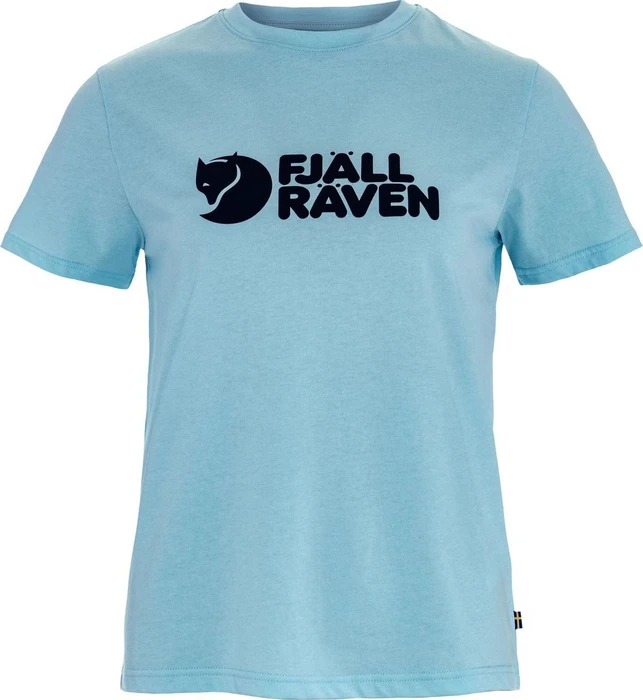 Fjällräven Logo Funktionsshirt kurzarm breeze blue (Damen)