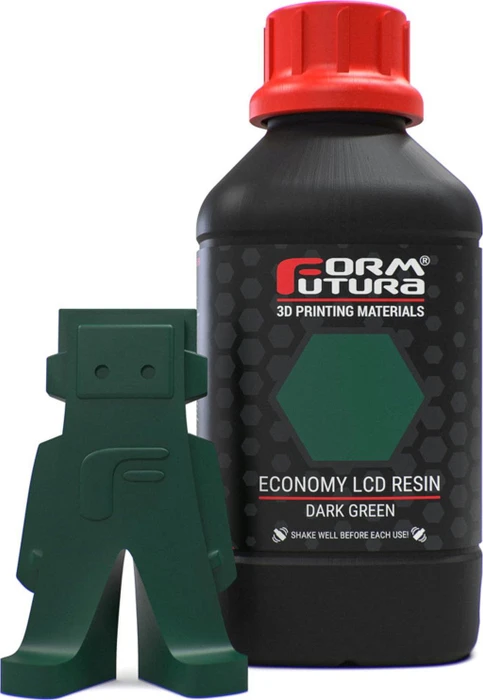 Formfutura Economy LCD Resin Dark Green, 1.00kg