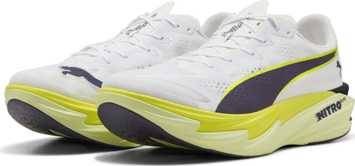 Puma Deviate Nitro Elite 4 puma white/apple spritz/lux lime (Herren)