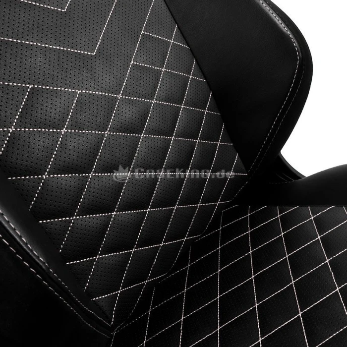 noblechairs Hero Gamingstuhl, schwarz/platinweiß