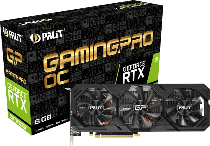 Palit GeForce RTX 2070 SUPER GP OC, 8GB GDDR6, HDMI, 3x DP