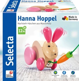 Schmidt Spiele Selecta Hanna Hoppel Nachzieh Hase