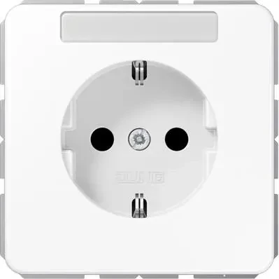 Jung Serie CD SCHUKO Steckdose 16A 250V, alpinweiß