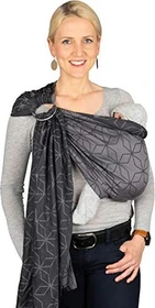 Hoppediz Ring-Sling Malmö Babytragetuch stone, 200cm
