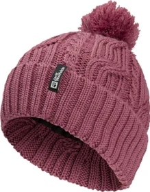 Jack Wolfskin Pompom Beanie raisin