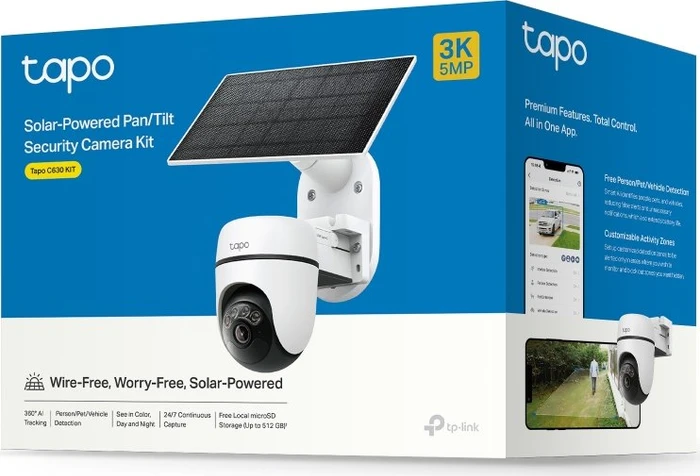 TP-Link Tapo C630 Kit, inkl. Solarpanel