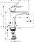 Hansgrohe Axor Citterio 130 mit Hebelgriff und Ablaufgarnitur chrom Vorschaubild