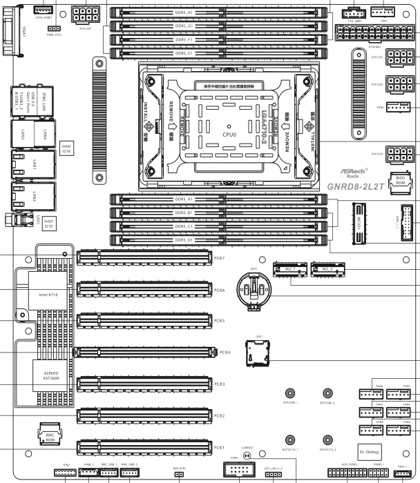 ASRock Rack GNRD8-2L2T1 (Intel 4710)