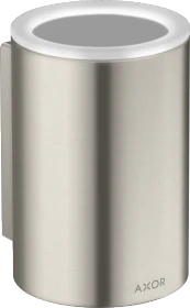 Hansgrohe Axor Universal Circular Zahnputzbecher mit Halter edelstahloptik