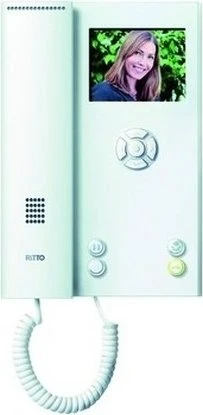 Ritto Video-Hausstation Color, weiß, Türsprechanlage (RGE1786770)