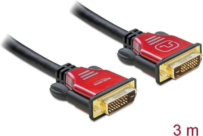 DeLOCK DVI-D Dual Link Kabel 3m