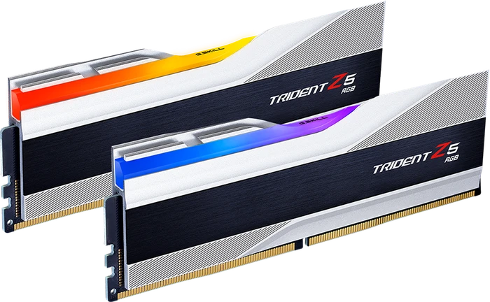 G.Skill Trident Z5 RGB silber UDIMM 96GB Kit, DDR5-6400, CL32-39-39-102