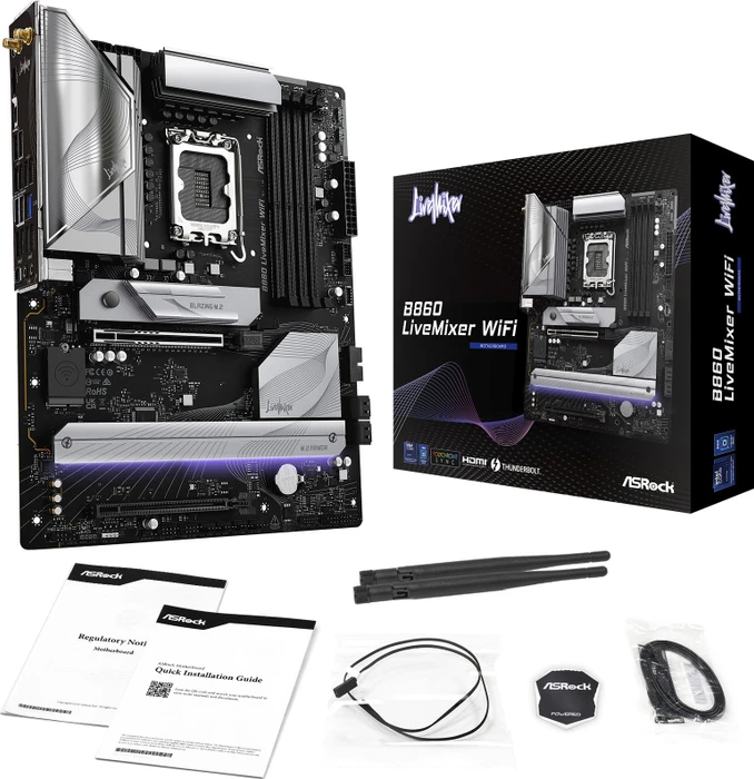 ASRock B860 LiveMixer WiFi (Intel 1851)