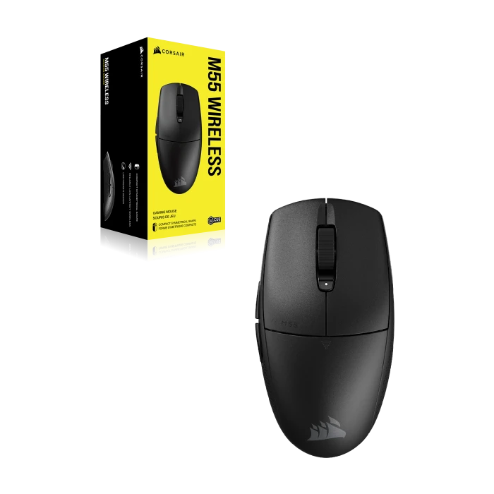 Corsair M55 Wireless Gaming Mouse, schwarz, USB/Bluetooth