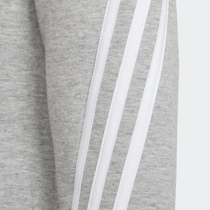 adidas Future Icons 3-Streifen Hoodie medium grey heather/white (Junior)