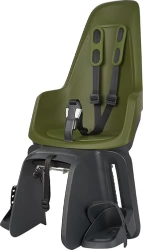 Bobike ONE Maxi City Gepäckträger Fahrradkindersitz olive green