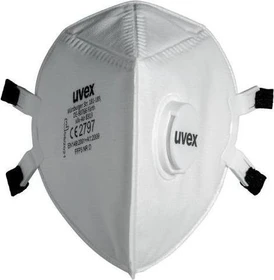 UVEX silv-Air exxcel 8313 FFP3 Atemschutzmaske, 15 Stück