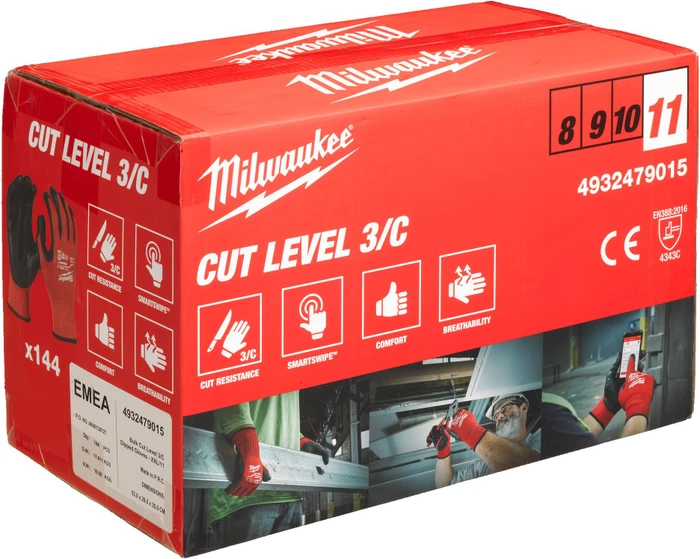 Milwaukee 3/C Arbeitshandschuhe