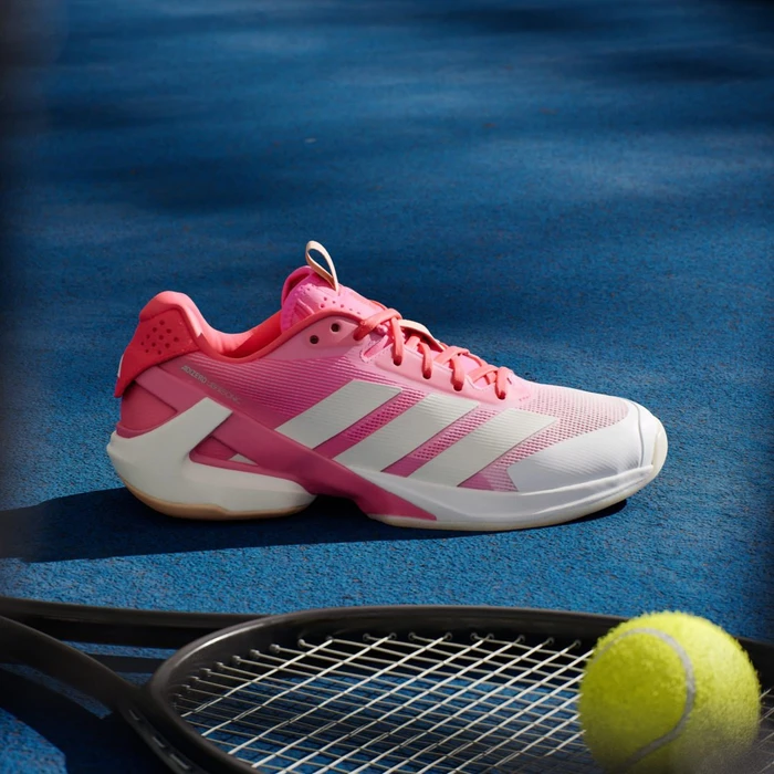 adidas Adizero Ubersonic 5 lucid pink/zero metalic/lucid red (Herren)