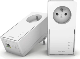 Strong Powerline 1000 Duo Kit, FR, V2, HomePlug AV2, RJ-45, 2er-Pack (POWERL1000DUOFRV2)