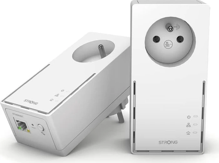 Strong Powerline 1000 Duo Kit, FR, V2, HomePlug AV2, RJ-45, 2er-Pack