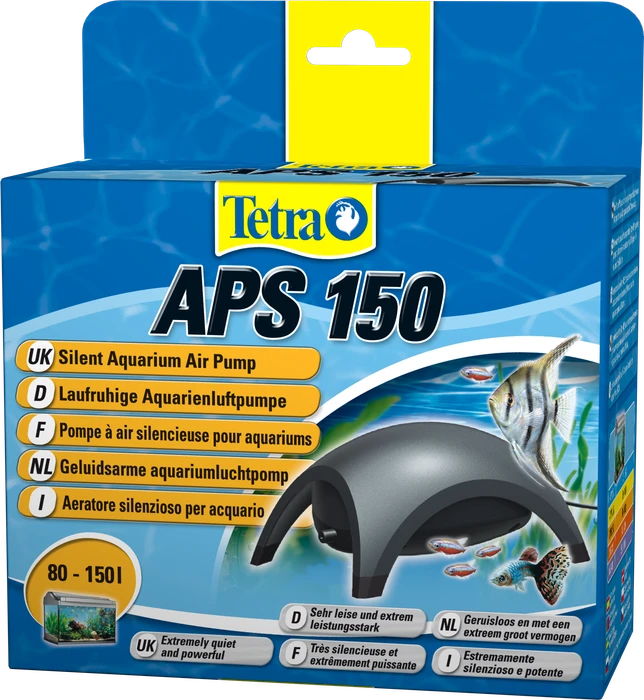 Tetra APS 150 Aquarien-Luftpumpe, schwarz