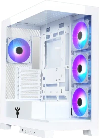 iTek Showbui 45W White, Glasfenster (ITGCASB45W)