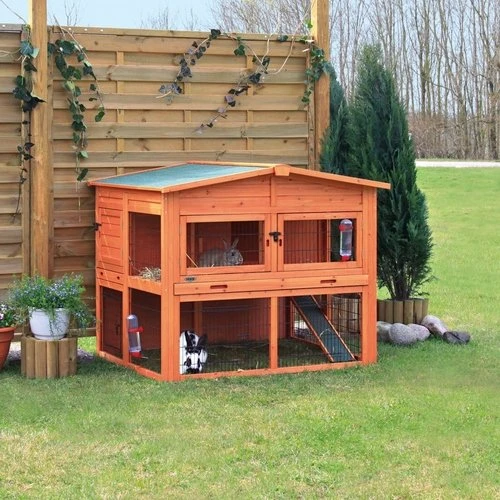 Trixie natura Kleintierstall mit Freilaufgehege, XL