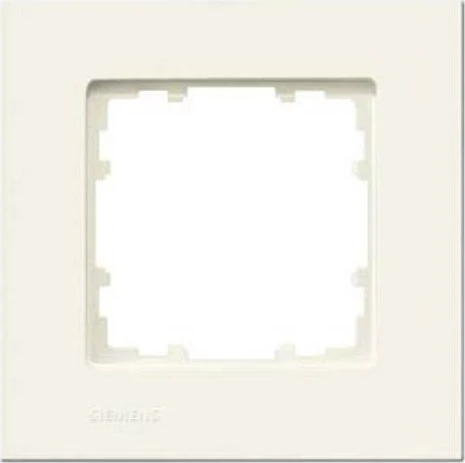 Siemens DELTA miro Rahmen 1-Fach, elektroweiß