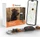 Weenect XT GPS Tracker mit Halsband für Hunde schwarz/orange