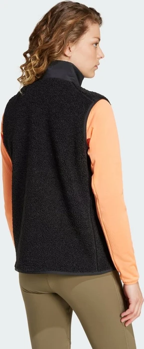 adidas Terrex Xploric High Pile Fleece Weste schwarz (Damen)