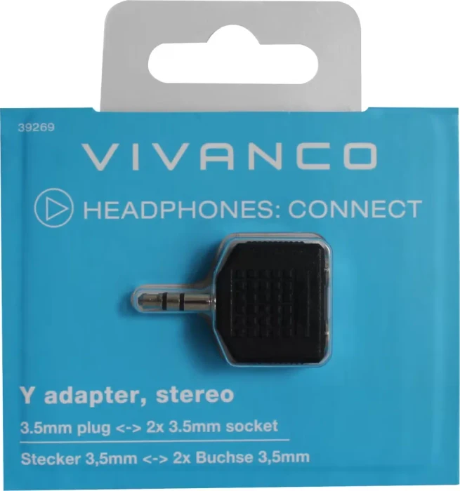 Vivanco Y-Adapter Klinke, stereo