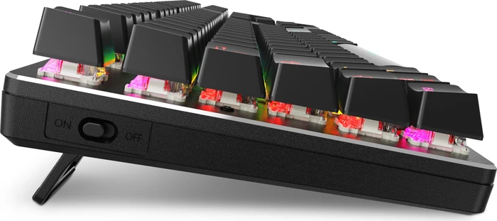 Sharkoon Skiller SGK36W Wireless, schwarz, LEDs RGB, Huano RED, USB, DE
