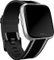 Fitbit Ersatzarmband Woven Small für Versa Lite/Versa schwarz/grau Vorschaubild