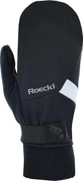 Roeckl Lappi 2 Mitten Laufhandschuhe schwarz/weiß