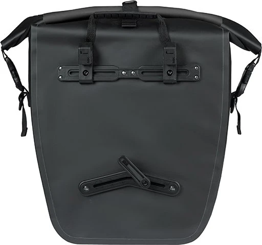 Basil Rivo L Tarpaulin MIK Hooks Gepäcktasche schwarz