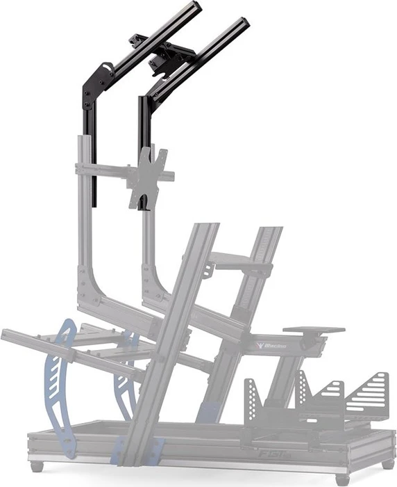 Next Level Racing Elite Direct Mounting Overhead Monitor Add-On Carbon Grey