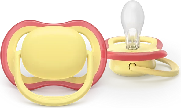 Philips Avent SCF087/20 Ultra Air Beruhigungsschnuller, 0-6M, Silikon, 4 Stück