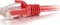 C2G Patchkabel, Cat6, U/UTP, RJ-45/RJ-45, 0.5m, rot Vorschaubild