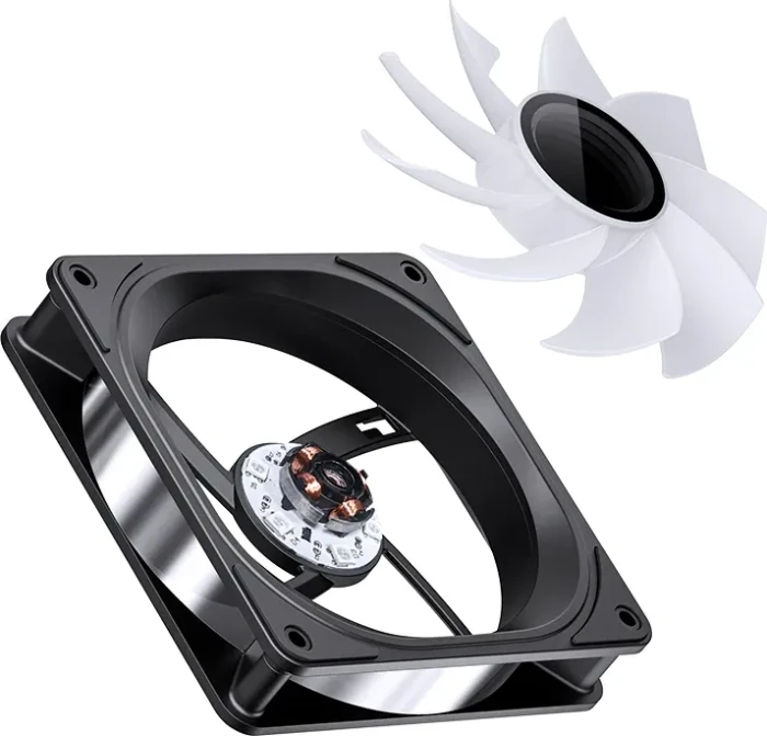 Jonsbo FR-606BR, schwarz, 120mm